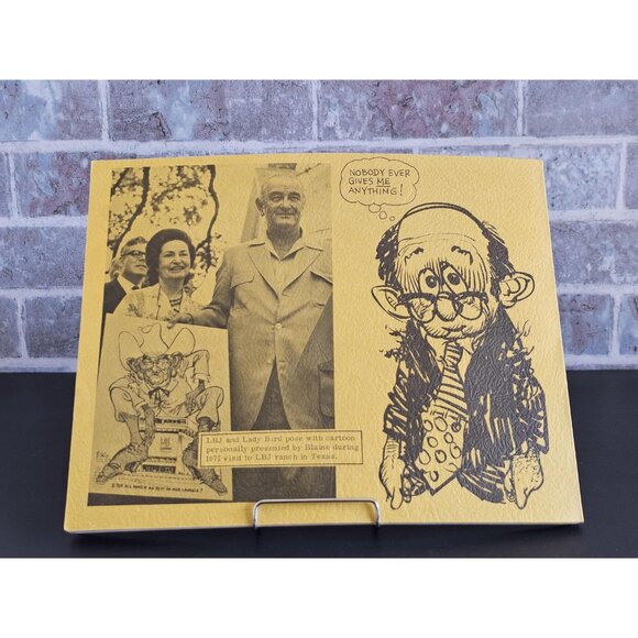 Vintage Blaine Political Satire Cartoon Book, Hamilton Spectator Satire - Picture 4 of 8